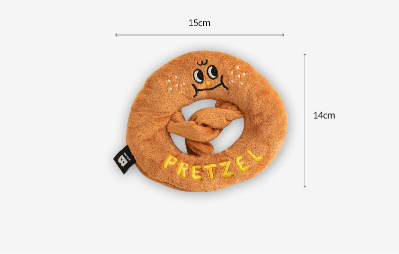 Pretzel Pet Plush