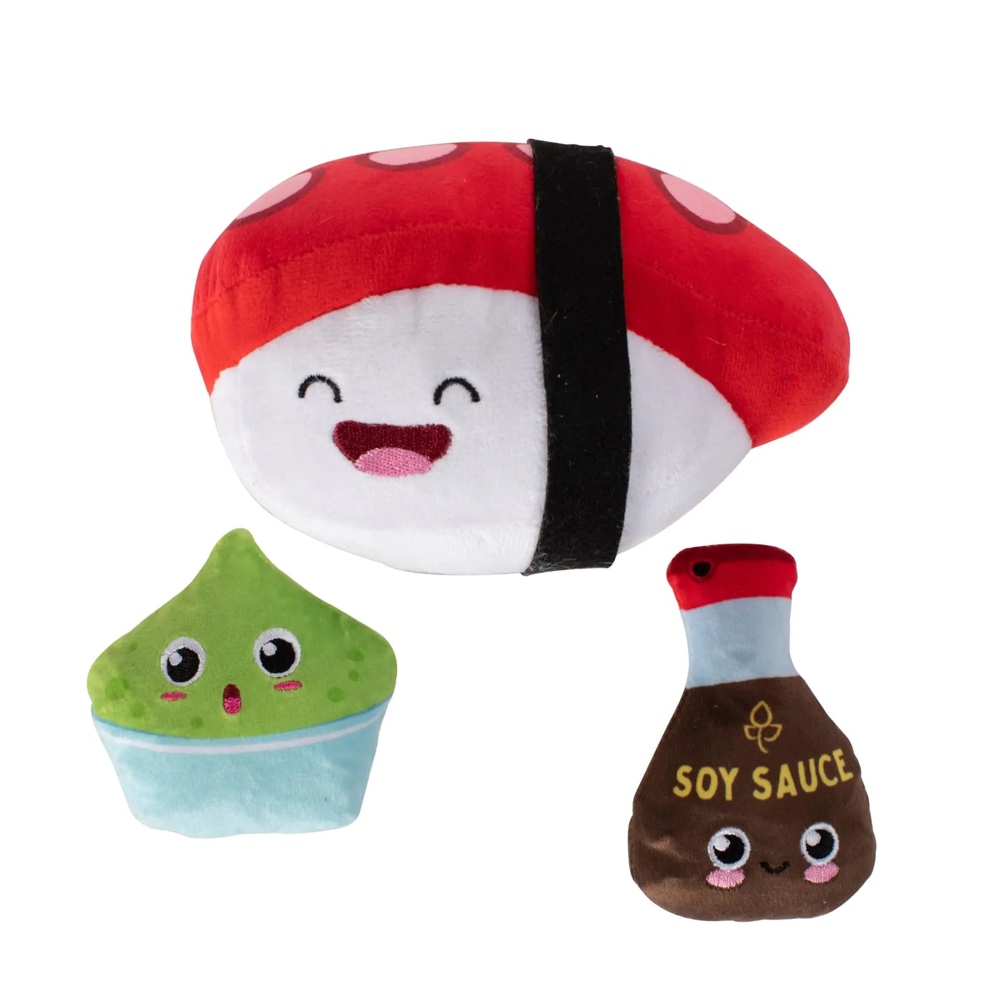 Sushi 3 Piece Set Pet Toy